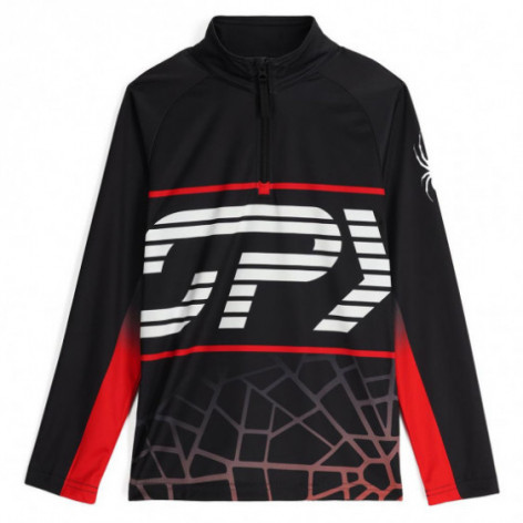 KOSZULKA SPYDER 025306 WEB 1/2 ZIP B JR