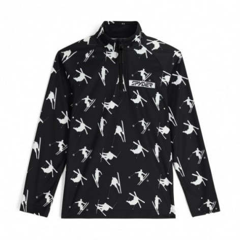 KOSZULKA SPYDER 025308 SKI DAY 1/2 ZIP B JR